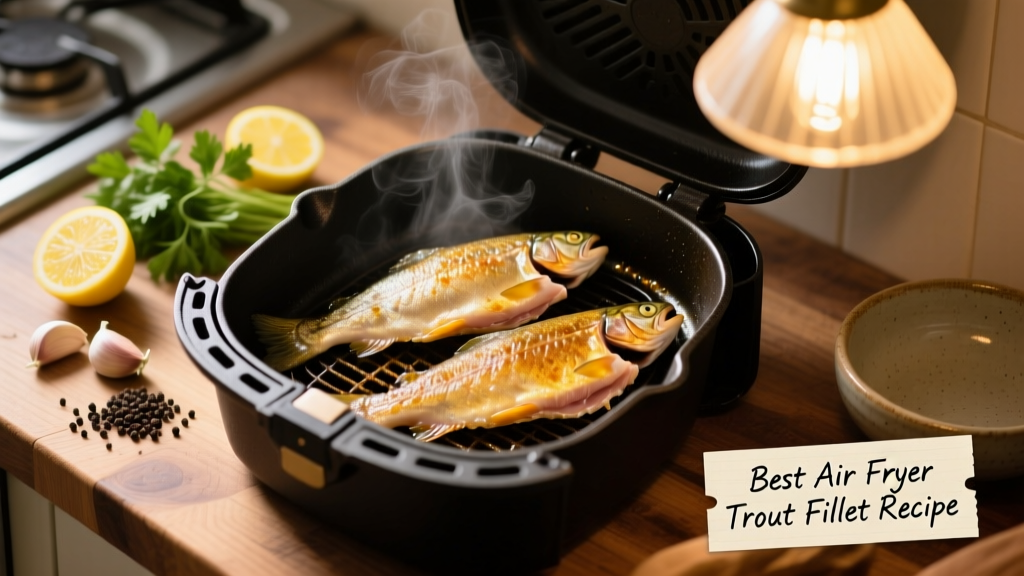Best Air Fryer Trout Fillet Recipe (Crispy & Flaky)