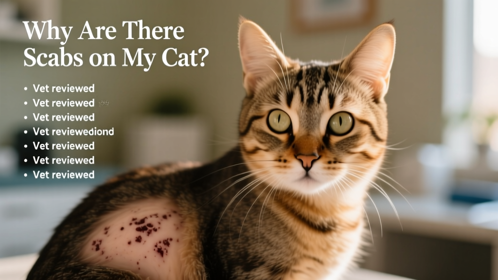 Why Are There Scabs On My Cat? 7 Vet-Reviewed Common Causes