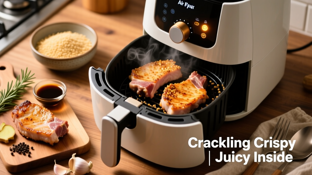 Best Boneless Pork Chop Air Fryer Recipe (Crispy & Juicy!)