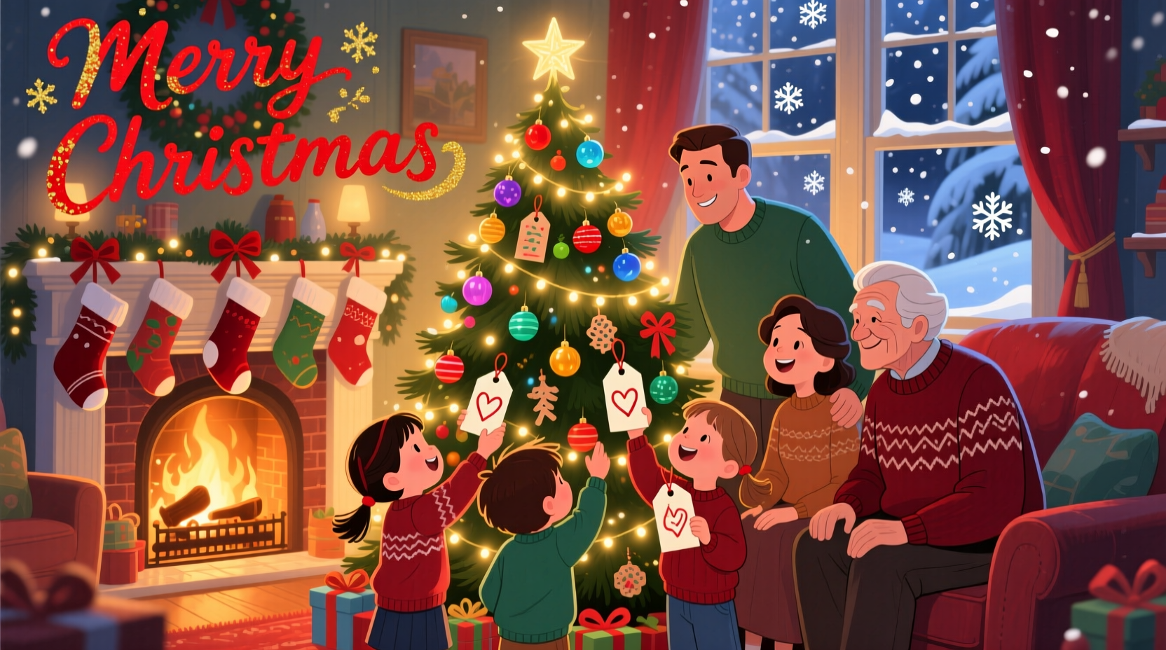 what to draw for christmas