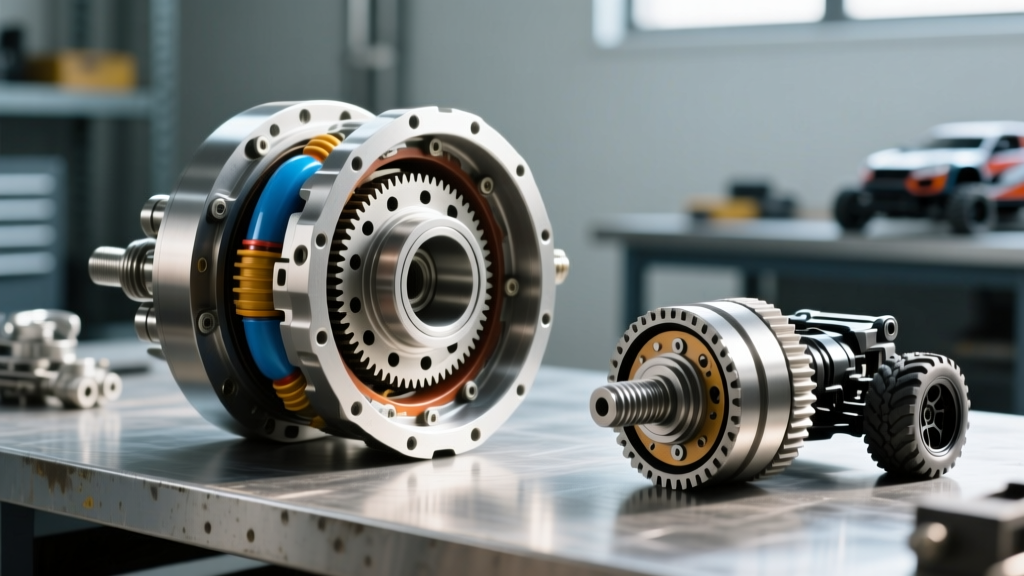 AWD Center Differential Diagnosis: Full-Size vs RC Truck Differential