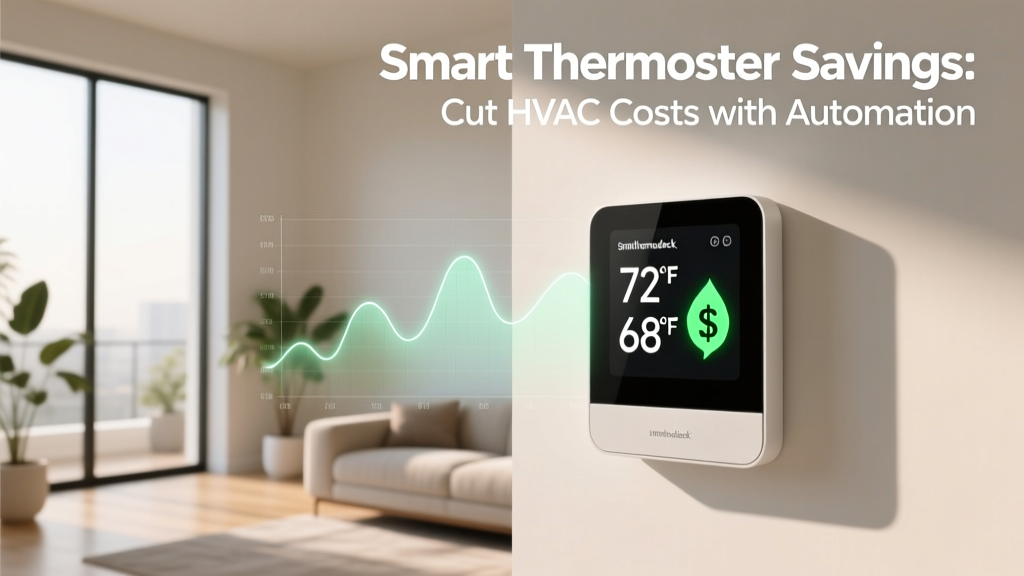 Smart Thermostat Savings: Cut HVAC Costs with Automation