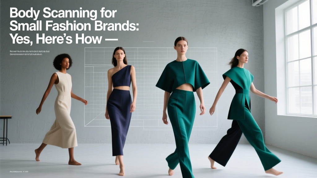 Body Scanning for Small Fashion Brands: Yes, Here’s How