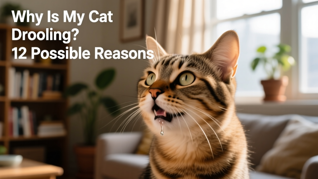 Why Is My Cat Drooling? 12 Possible Reasons