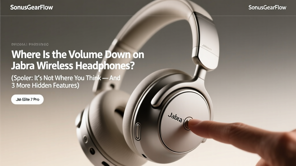 Where Is Volume Down on Jabra Headphones? (2026)
