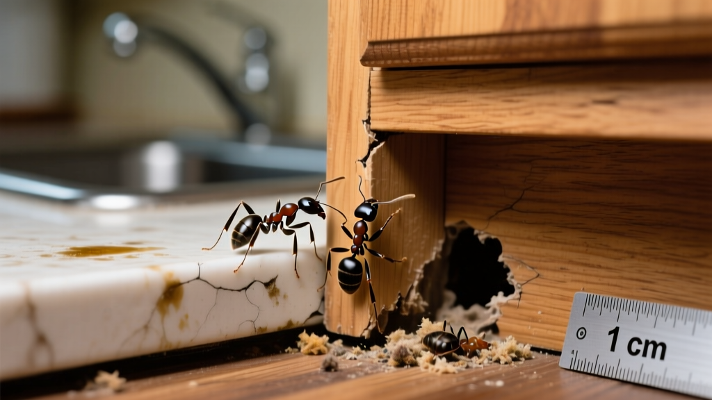 Carpenter Ants in the Kitchen: Identification & Fix