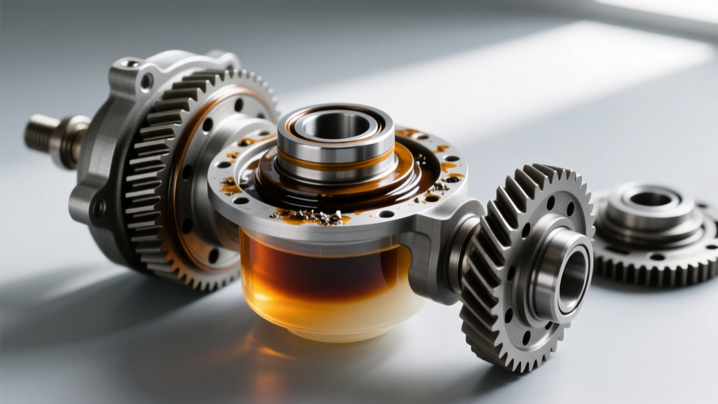Front Differential Pinion Seal Replacement: Fluid Color Diagnostics