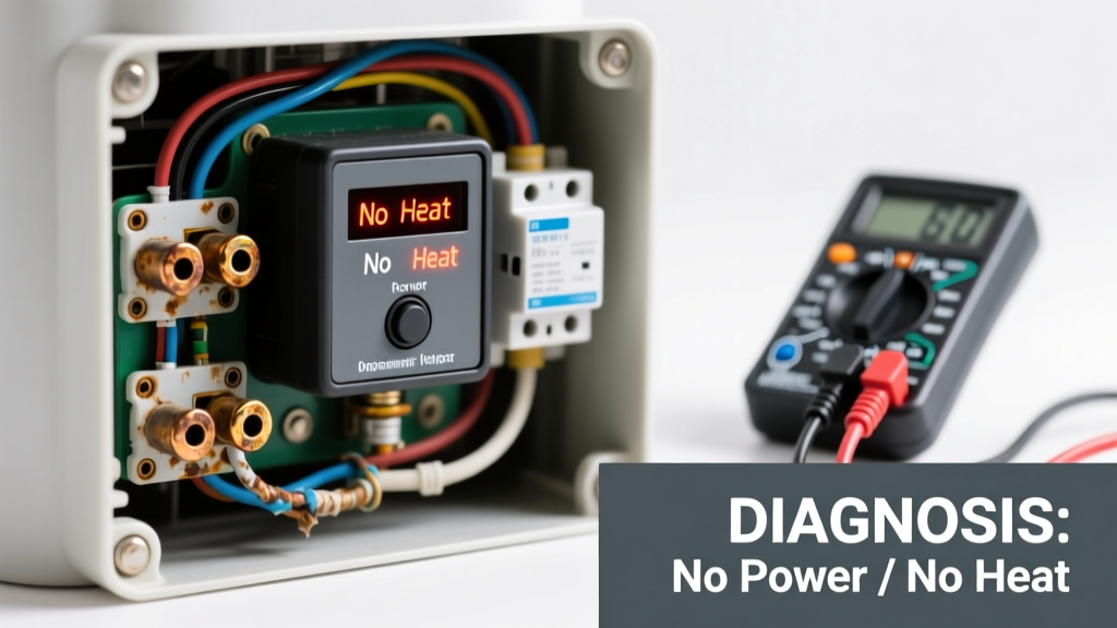 Pool Heater Not Heating: No Power, No Heat — Quick Diagnosis