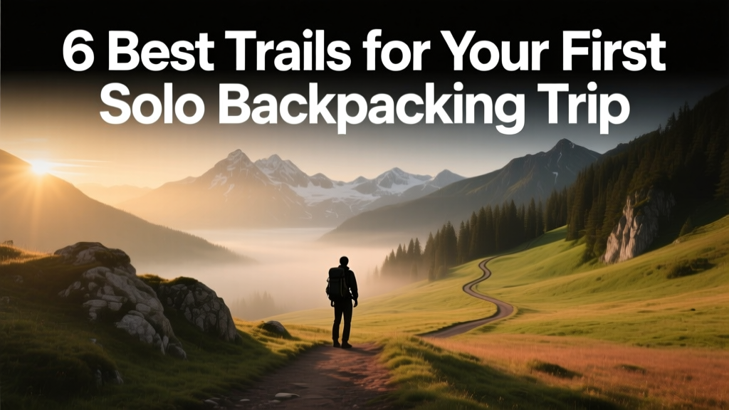 6 Best Trails for Your First Solo Backpacking Trip: Safe, Scenic, and Supportive Routes for Beginners
