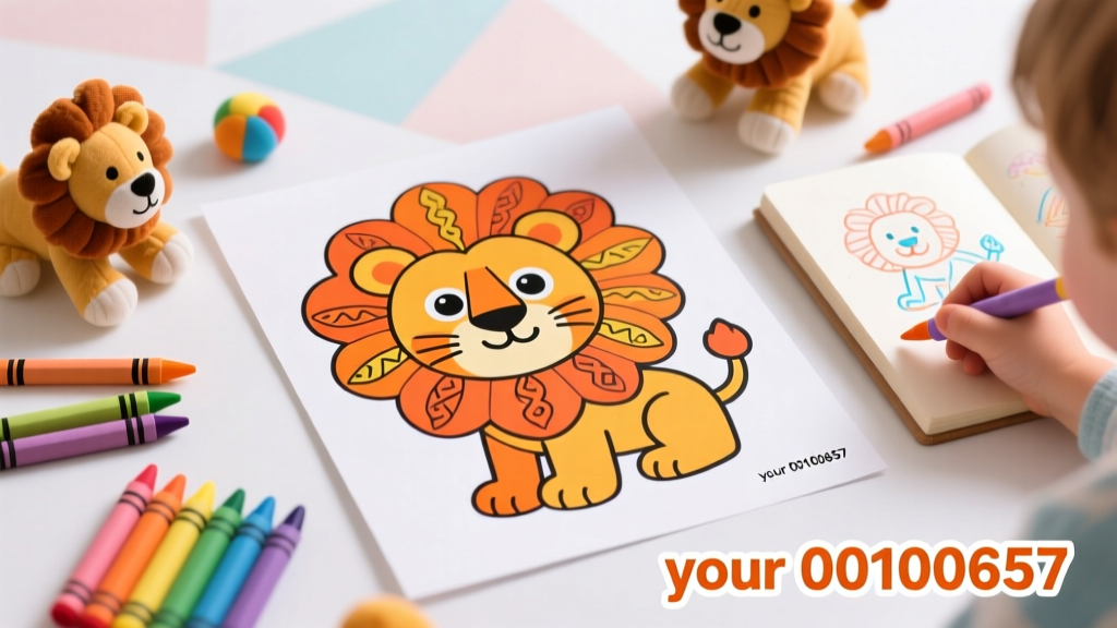 Lion Coloring Pages Your_00100657: Safety, Developmental Value, and Industry Standards for Children’s Art Activities
