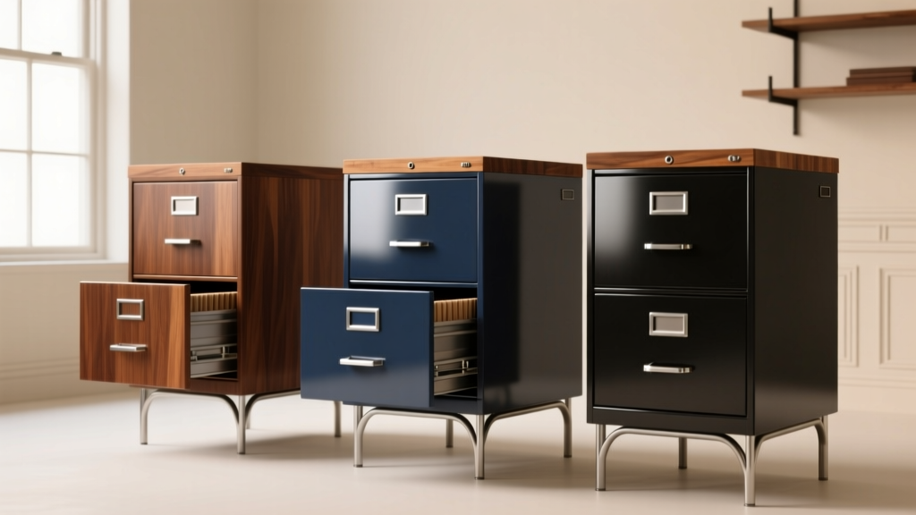 Vintage Filing Cabinets Repurposed As Home Furniture