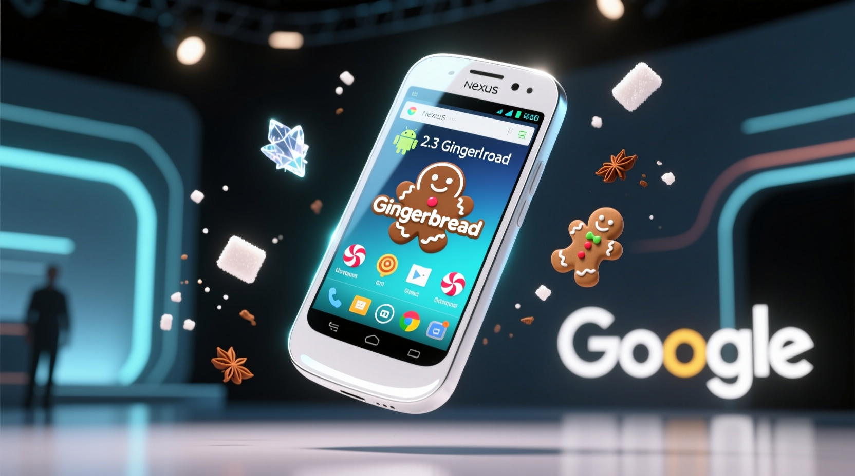 google launches android 2 3 gingerbread and nexus s fla