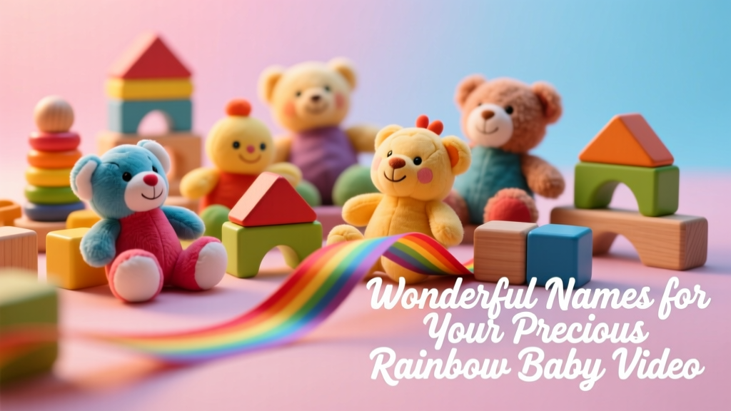 A List of Wonderful Names for Your Precious Rainbow Baby Video