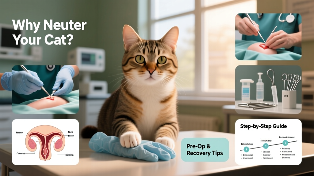 Everything You Need to Know About How to Neuter a Cat and Why You May Want to Consider This Veterinary Procedure