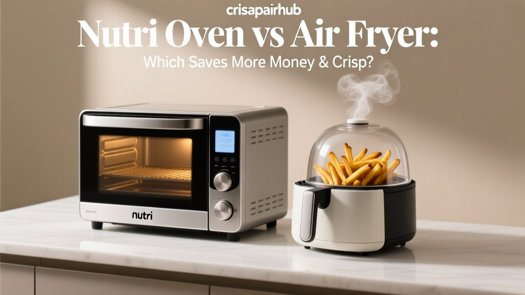 Nutri Oven vs Air Fryer: Which Saves More Money & Crisp?