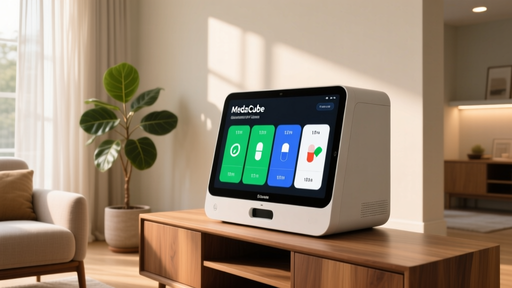 MedaCube Automatic Pill Dispenser: Screen & Display Setup Guide