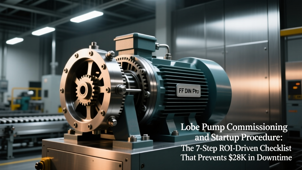 Lobe Pump Startup: 7-Step ROI Checklist Prevents $28K