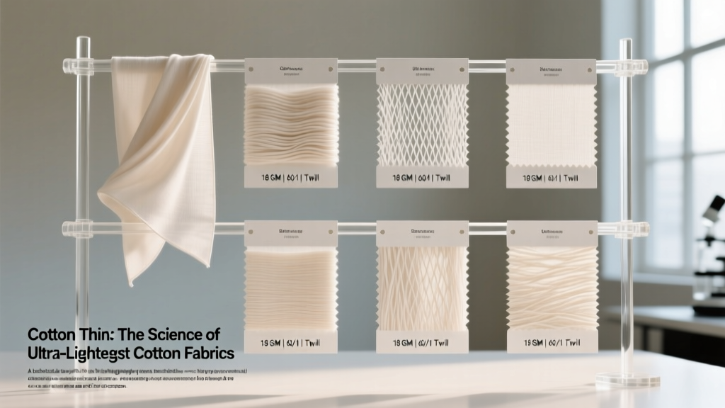 Cotton Thin: The Science of Ultra-Lightweight Cotton Fabrics