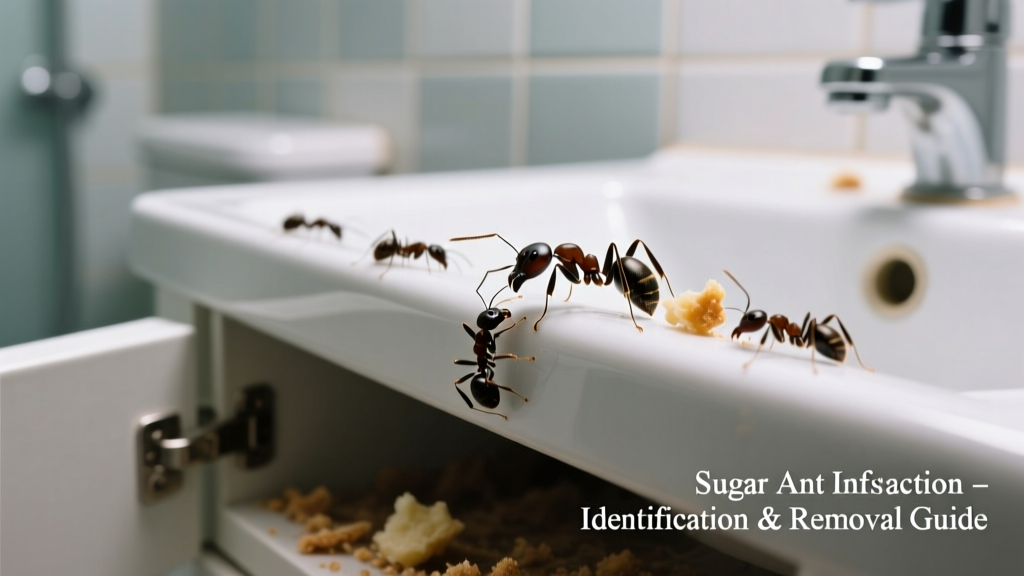 Sugar Ants in Bathroom: Identification & Removal Guide