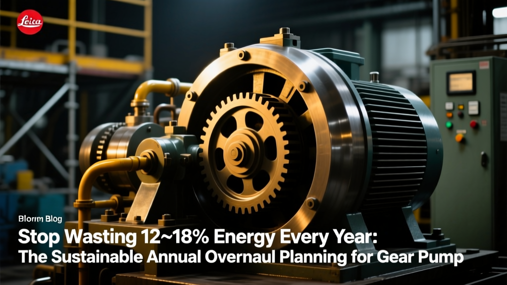 Gear Pump Overhaul: Cut Energy Waste, Extend Life