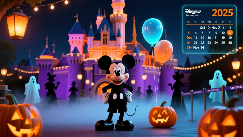 Mickey's Not-So-Scary Halloween Party 2025 Dates