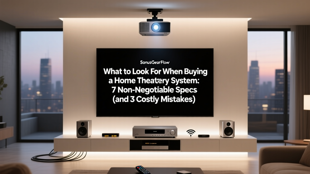 What To Look For When Buying A Home Theater System