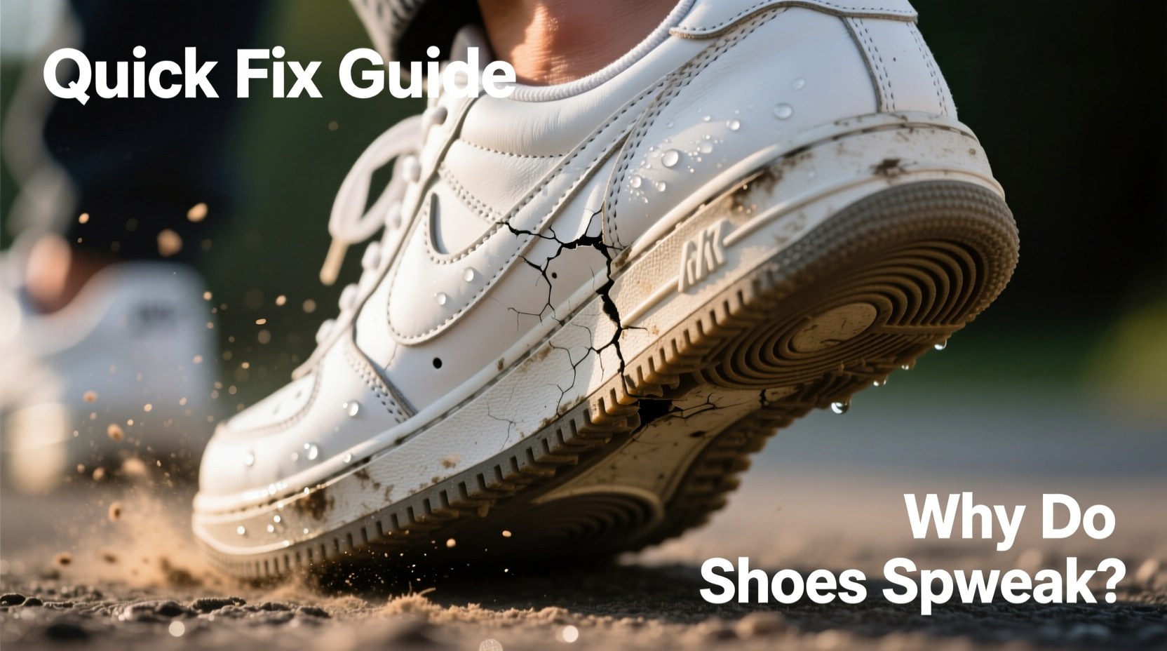 why do my shoes squeak when i walk and how to stop it quickly