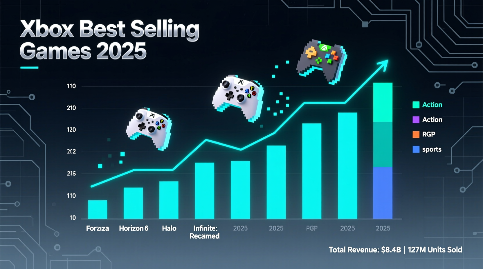 Xbox Best Selling Games 2025: Market Analysis & Revenue Trends