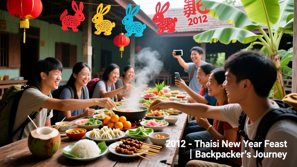 Thai Style Feast For Chinese New Year 2012: A Budget-Friendly Fusion Celebration in Bangkok