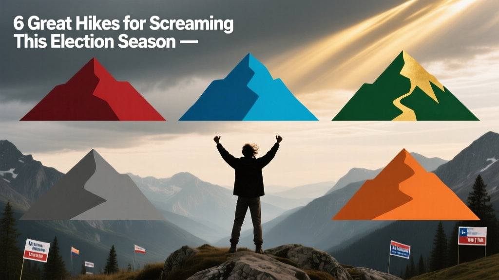 6 Great Hikes For Screaming This Election Season: Where Nature Meets Catharsis