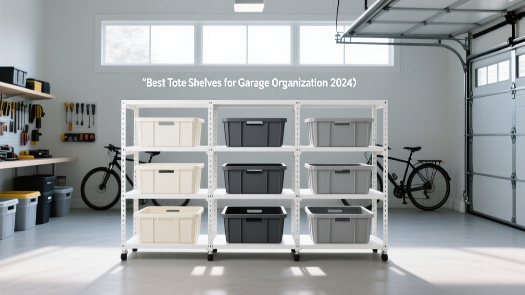 Best Tote Shelves for Garage Organization 2024
