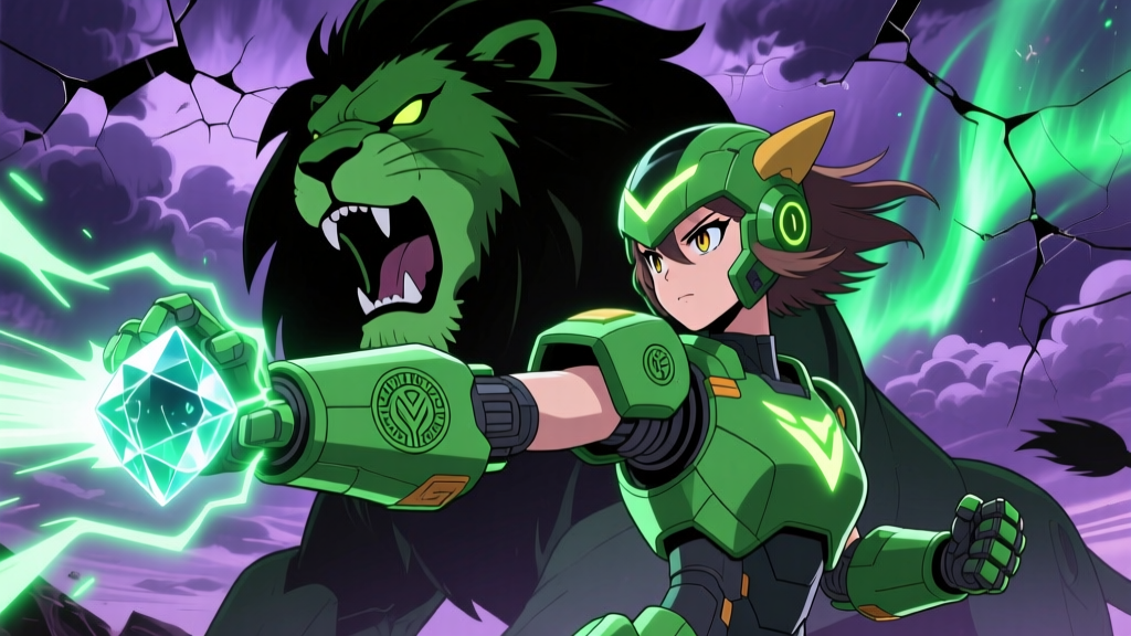 The Green Lion of Voltron: Pidge's Roar and the Left Arm That Holds the Line
