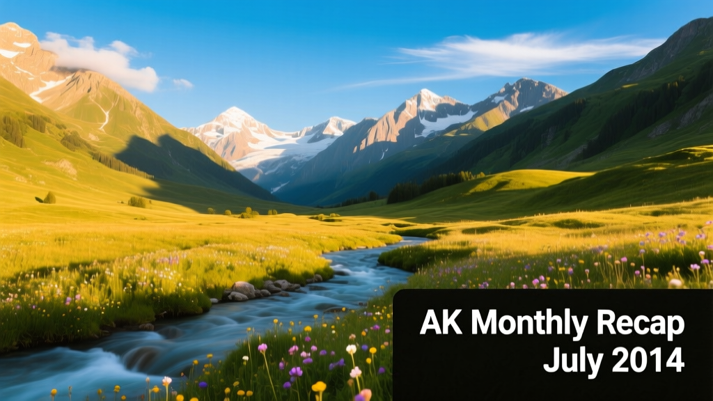 Alaska Monthly Recap: July 2014 — Weather, Wildlife, Infrastructure Shifts, and Cultural Milestones