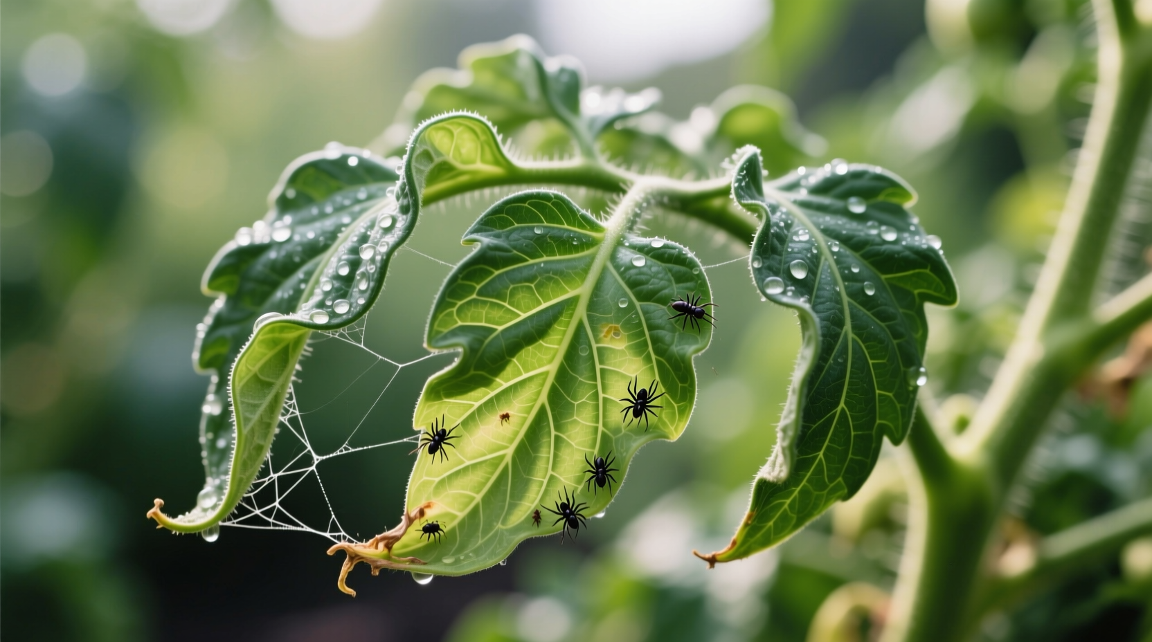tomato plants leaves curling