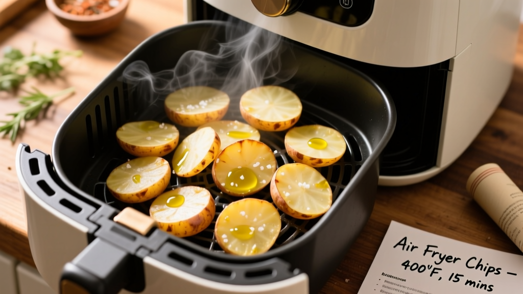 How to Cook Chips in an Air Fryer Oven (Crispy & Healthy!)