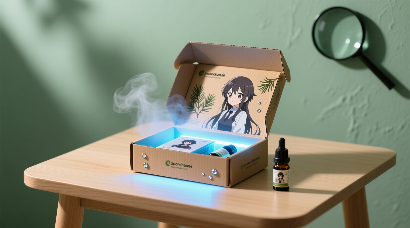 eco friendly cleaning disinfect anime packaging safely