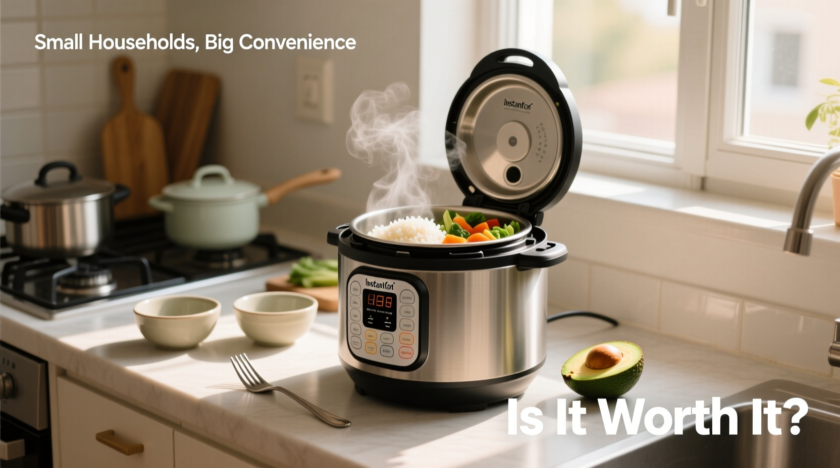 is instant pot worth it for small households cooking for one or two