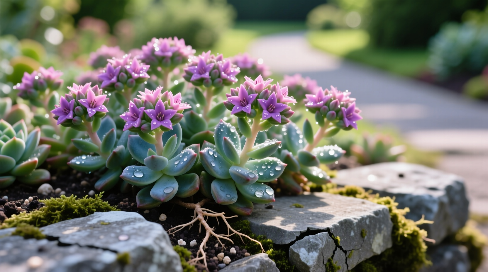 growing sedum showy stonecrop