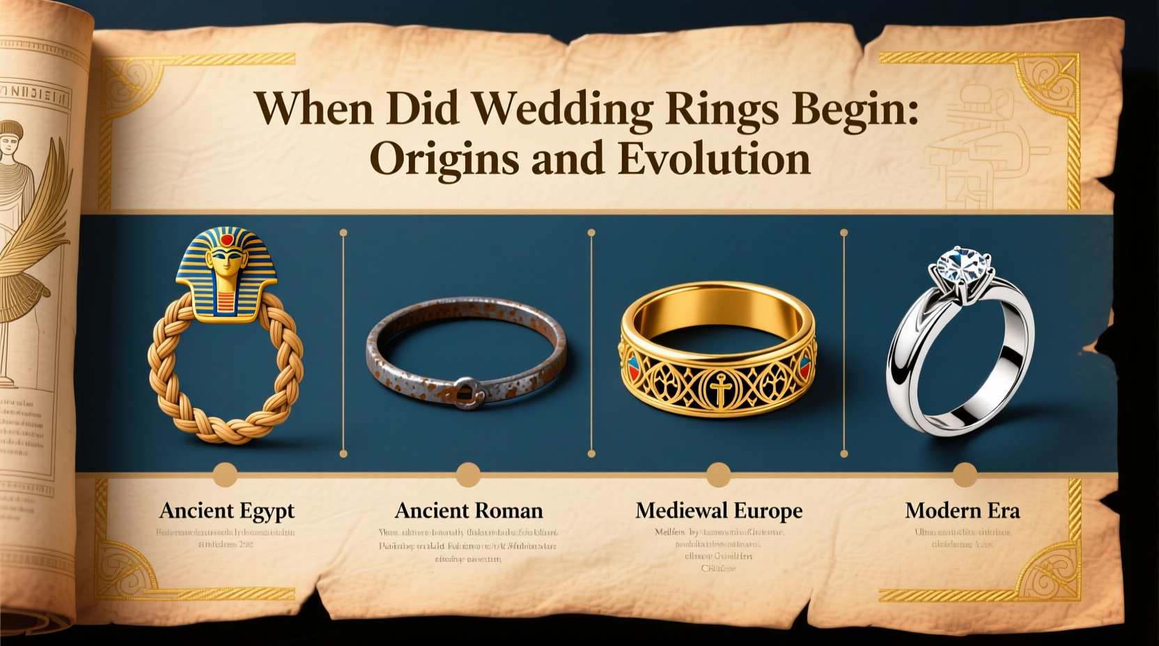 when did wedding rings begin