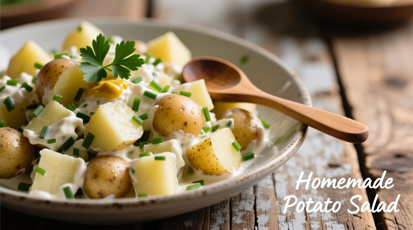 Perfect Potato Salad with Russet Potatoes: No Mushiness