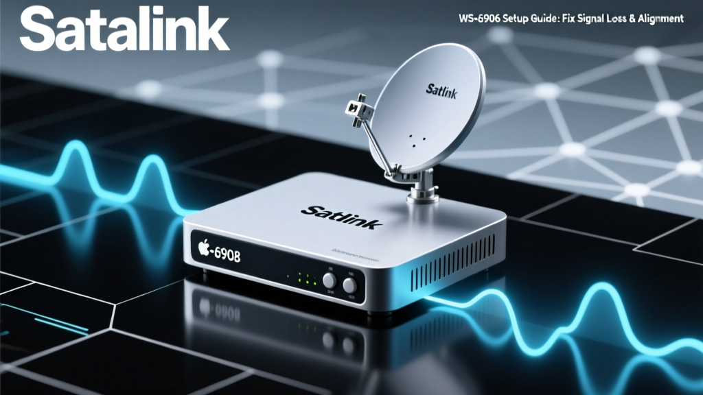 Satlink WS-6906 Setup Guide: Fix Signal Loss & Alignment