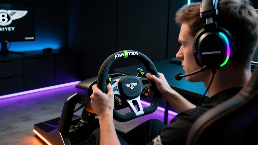Fanatec Podium Steering Wheel Bentley GT3: Audio & Haptic Setup
