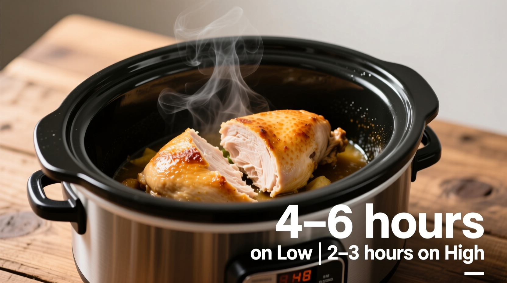 how long to cook chicken breast in the crock pot
