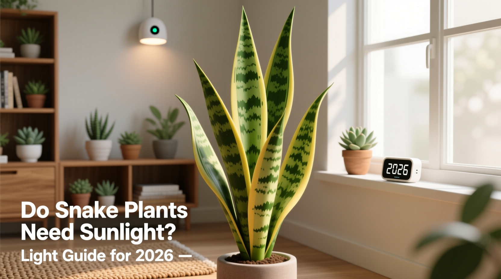 Snake Plant Light Guide: 5 Tips for Success | TheHomeSprouts