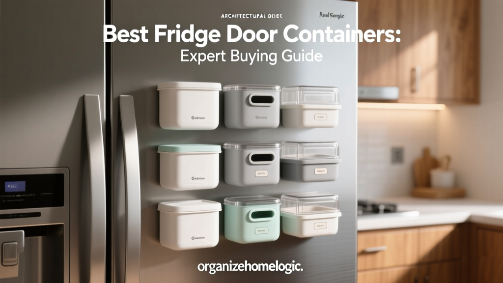 Best Fridge Door Containers: Expert Buying Guide