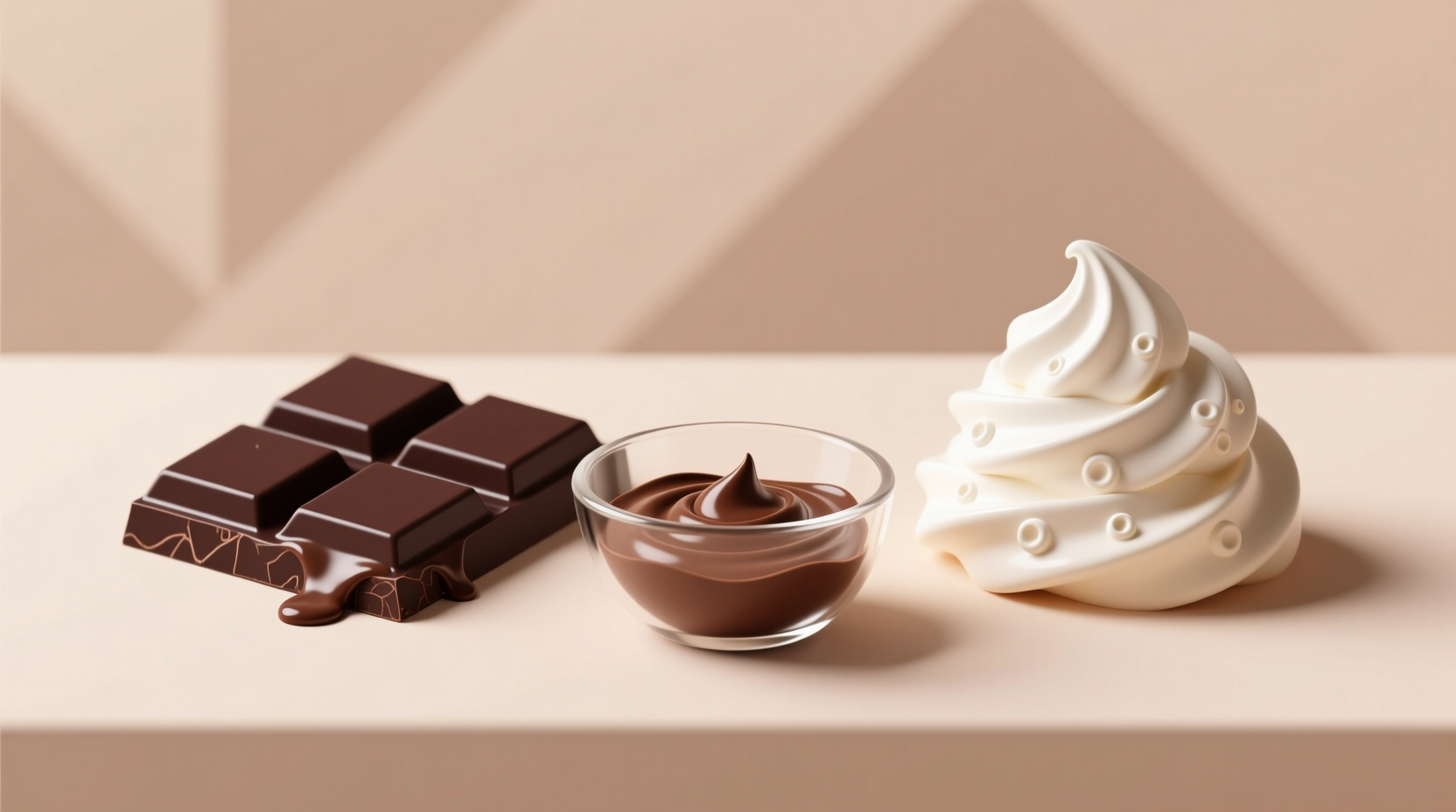 make two ingredient chocolate mousse for a quick and de