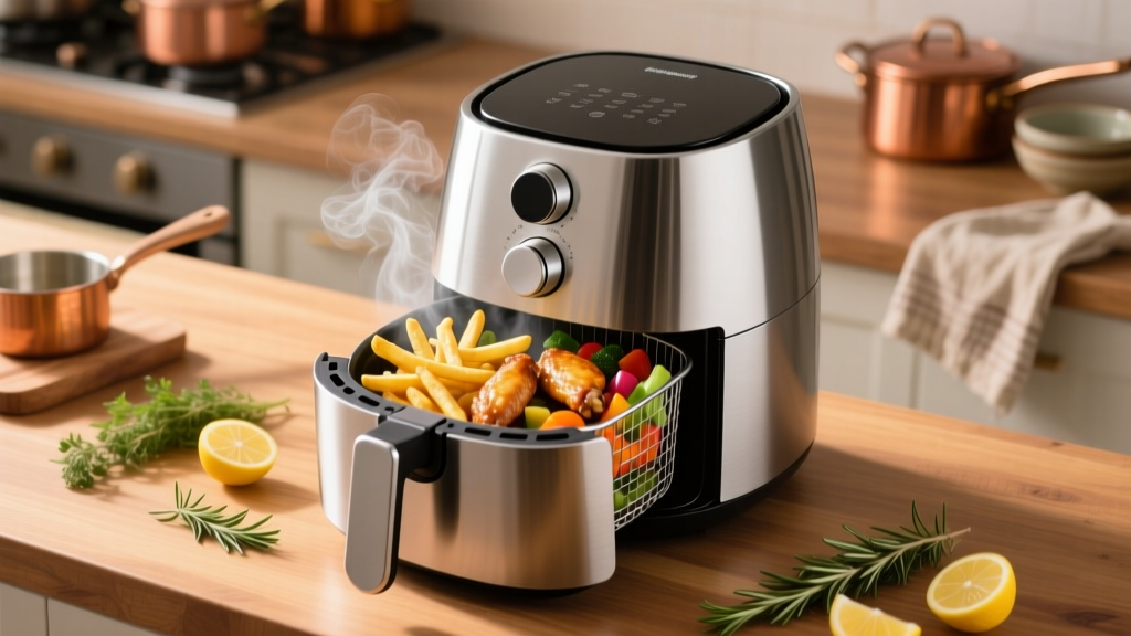 Best Stainless Steel Air Fryers with Fry Baskets