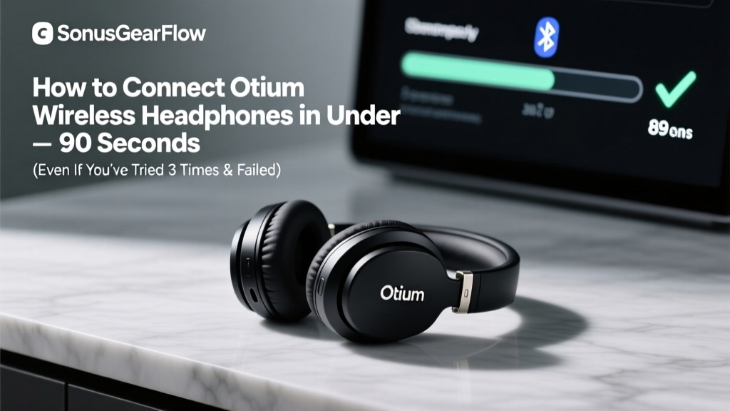 How To Connect Otium Wireless Headphones (2026)