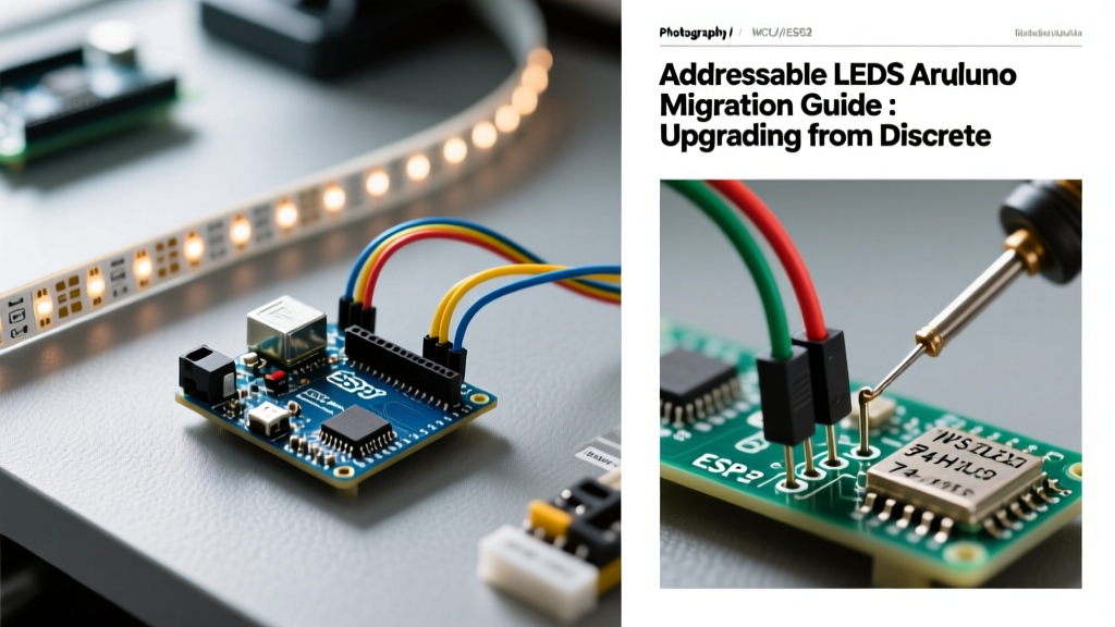 Addressable LEDs Arduino Migration Guide: Upgrading from Discrete