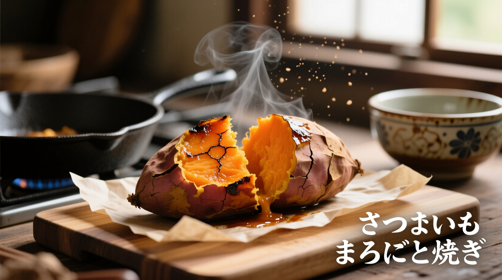 how to bake japanese sweet potato